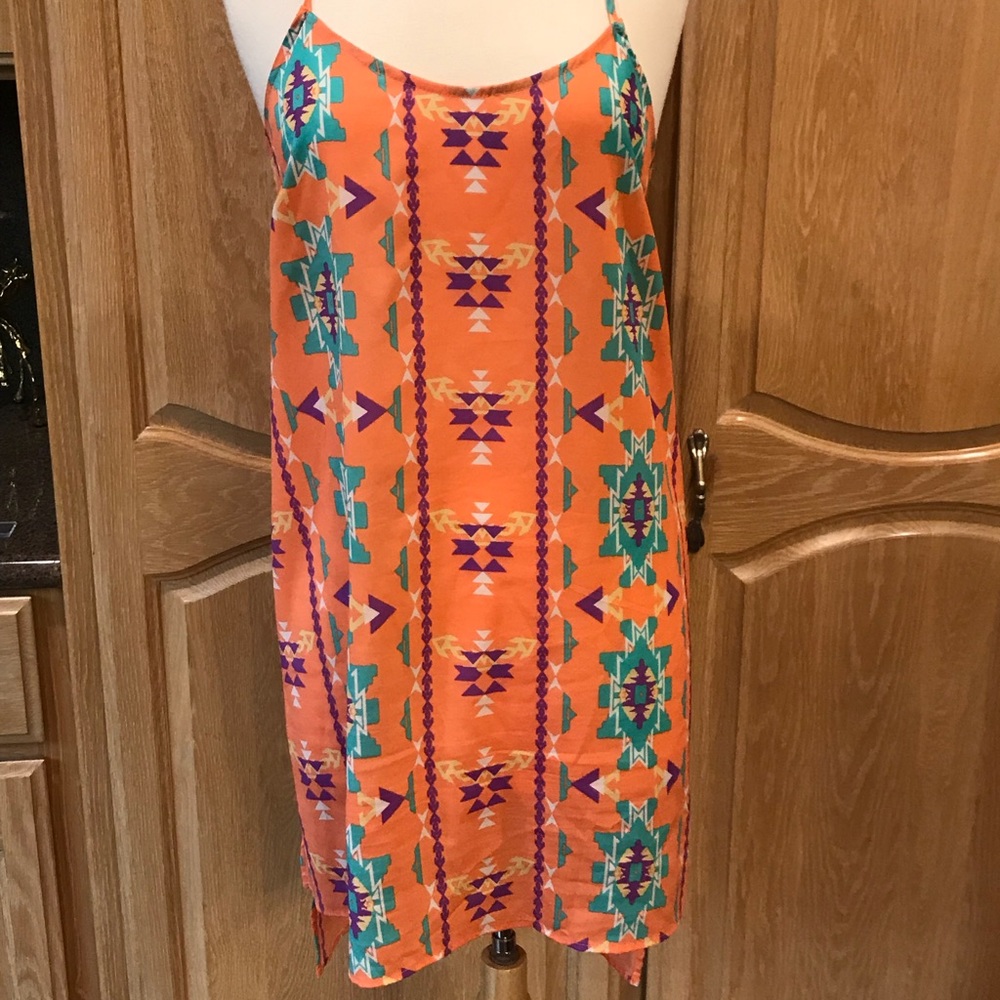 Boho tribal summer dress